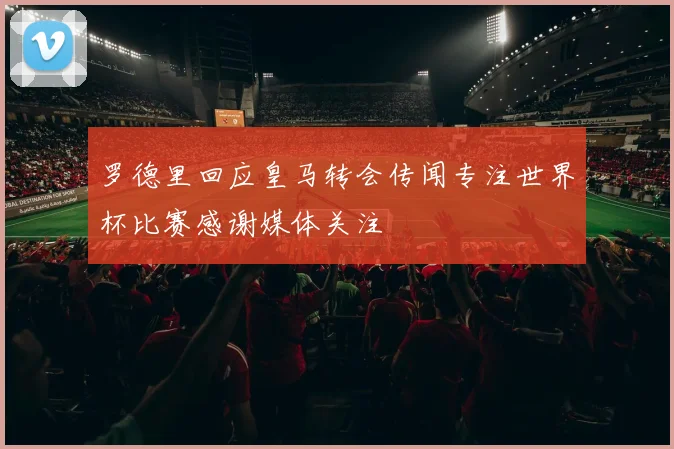 罗德里回应皇马转会传闻专注世界杯比赛感谢媒体关注